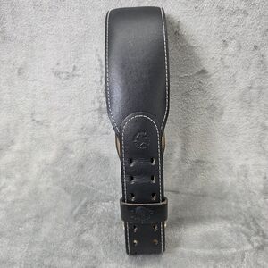 Altus Weight Lifting Belt Old School Genuine Leather Black Size XL 42-47